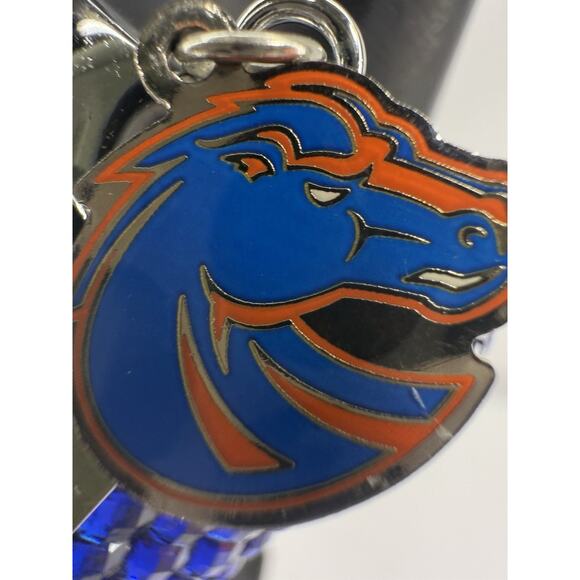 Boise State Broncos University College Rhinestone Bracelet Heart Fan Cheer EUC - Picture 2 of 9